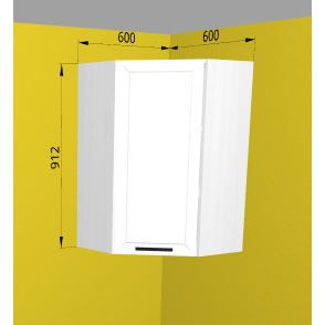 АУ960 Шкаф высокий угловой